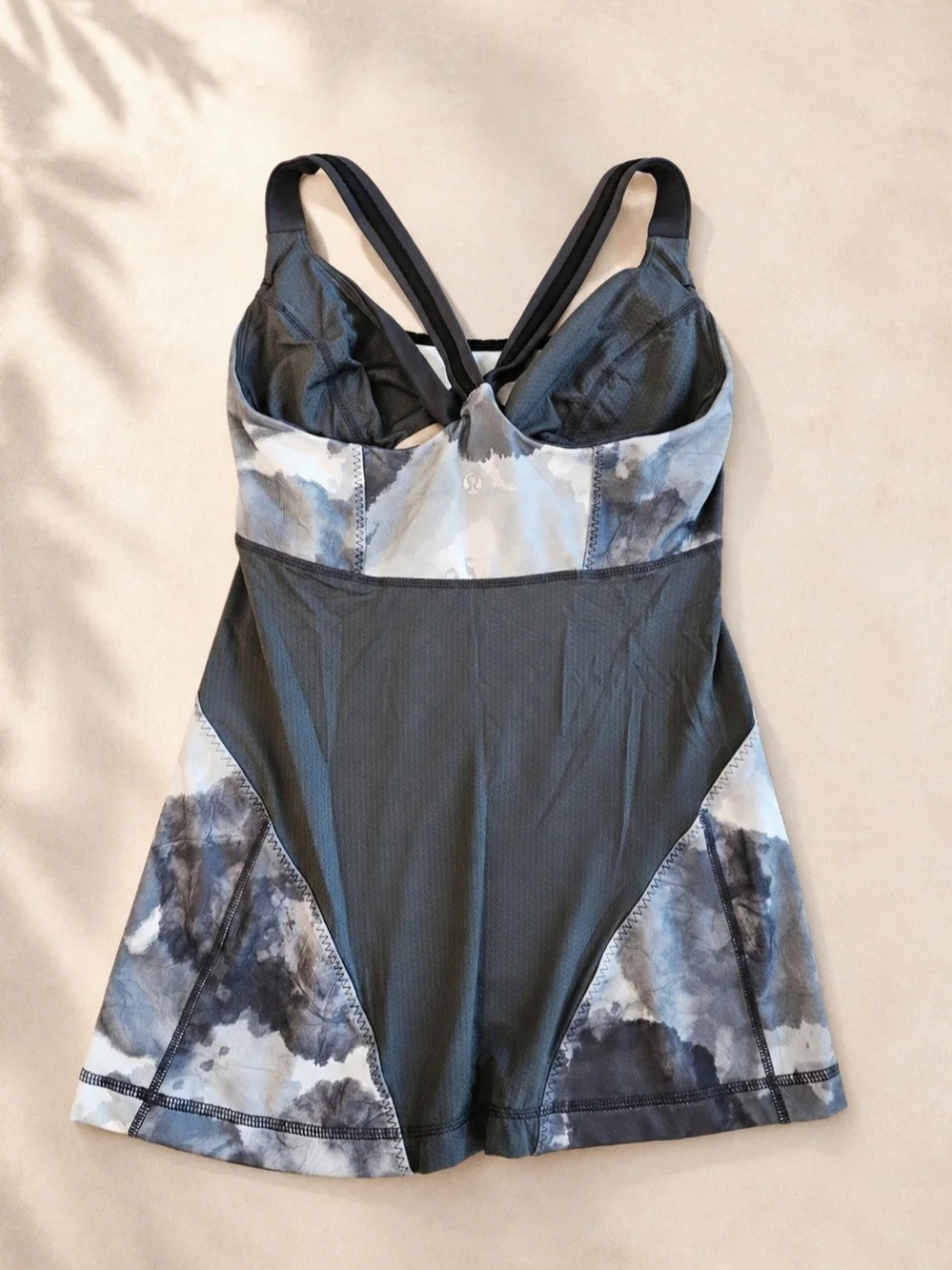 lululemon athletica Grey and Black Women's Athletic Tank Tops - Set of 2